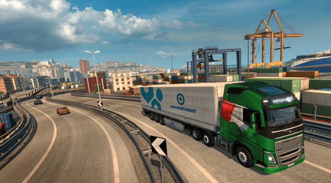 تحميل لعبة محاكي الشاحنات Euro Truck Simulator 2 الاصلية للكمبيوتر مجانا