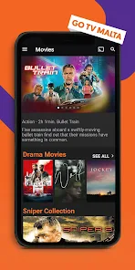 تحميل تطبيق Go Tv مهكر Apk لمشاهدة القنوات والافلام والمسلسلات للاندرويد والايفون 2025 اخر اصدار مجانا