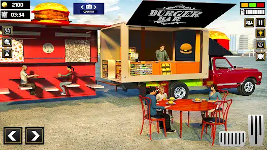 تحميل لعبة Food Truck Driving Simulator مهكرة Apk للاندرويد والايفون 2025 اخر اصدار مجانا