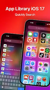 تحميل تطبيق Launcher iOS 17 Pro Apk مهكر لتحويل شكل هاتفك الى ايفون 15 للاندرويد اخر اصدار مجانا