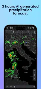 تحميل تطبيق الامطار Rain Radar للاندرويد والايفون 2025 اخر اصدار مجانا