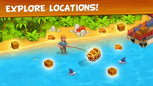 تحميل لعبة Farm Island مهكرة Apk للاندرويد والايفون 2025 اخر اصدار مجانا