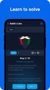 تحميل تطبيق Cube Solver حل مكعب روبيك للاندرويد وللايفون 2025 اخر اصدار مجانا