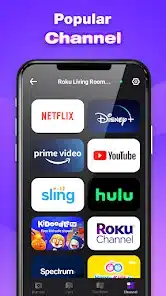 تحميل تطبيق ريموت رسيفر Roku Tv Remote مهكر Apk للاندرويد والايفون 2025 اخر اصدار مجانا