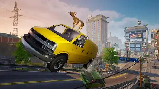 تحميل لعبة Goat Simulator 3 مهكرة Apk للاندرويد والايفون 2025 اخر اصدار مجانا