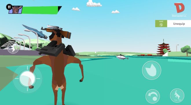 تحميل لعبة محاكي الغزال DEER Simulator للكمبيوتر والموبايل 2025 كاملة مجانا