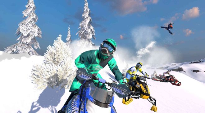 تحميل لعبه سباق الجليد Snowmobile Extreme Racing 2025 للكمبيوتر مجانا