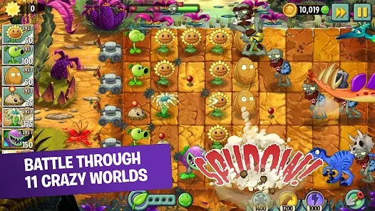 تحميل لعبة Plants vs Zombies 2 مهكرة Apk للأندرويد والايفون 2025 اخر اصدار مجانا