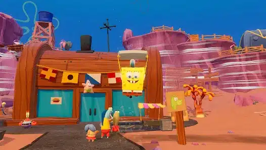 تحميل لعبة spongebob the cosmic shake مهكرة Apk للاندرويد والايفون 2025 اخر اصدار مجانا