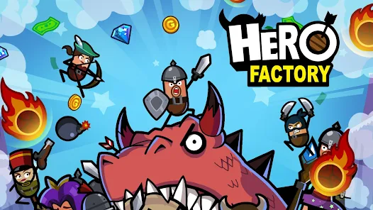 تحميل لعبة Hero Factory مهكرة Apk للاندرويد والايفون 2025 اخر اصدار مجانا