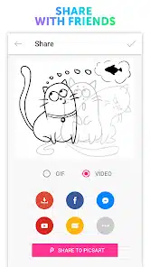 تحميل تطبيق بيكس آرت انيمايتر PicsArt Animator Apk للاندرويد والايفون 2025 اخر اصدار مجانا