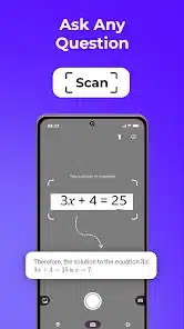 تحميل تطبيق scan to solve مهكر Apk للاندرويد والايفون 2025 اخر اصدار مجانا