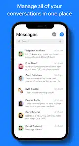 تحميل تطبيق Messages iOS للاندرويد والايفون 2025 اخر اصدار مجانا