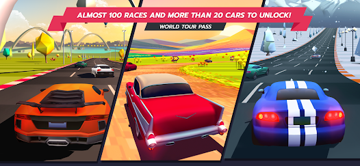 تحميل لعبة Horizon Chase مهكرة Apk للاندرويد والايفون 2025 اخر اصدار مجانا