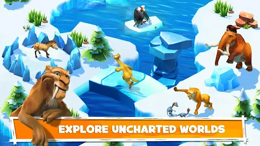 تحميل لعبة Ice Age Adventures مهكرة Apk للاندرويد والايفون 2025 اخر اصدار مجانا