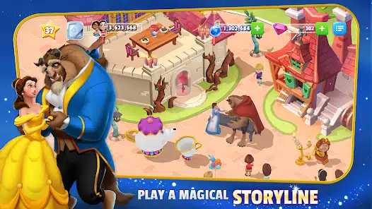 تحميل لعبة Disney Magic Kingdoms مهكرة Apk للاندرويد والايفون 2025 اخر اصدار مجانا