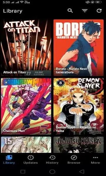 تحميل تطبيق مانجا Mihon Tachiyomi Apk للاندرويد والايفون 2025 اخر اصدار مجانا