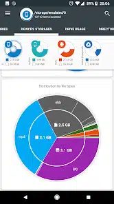 تحميل تطبيق Storage Analyzer & Disk Usage للاندرويد والايفون 2025 اخر اصدار مجانا