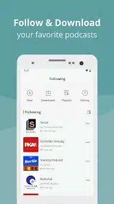 تحميل تطبيق Podcast Player AppPodcast Player App للاندرويد والايفون 2025 اخر اصدار مجانا