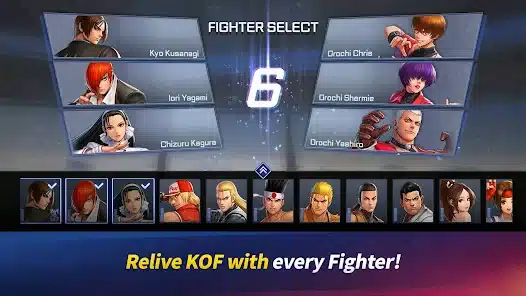 تحميل لعبة The King of Fighters ARENA ملك المقاتلين أرينا للاندرويد والايفون 2025 اخر اصدار مجانا