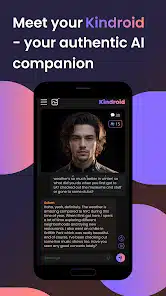 تحميل تطبيق Kindroid AI Companion chat لإنشاء صديق رقمي للاندرويد والايفون 2025 اخر اصدار مجانا