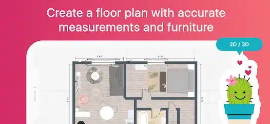 تحميل برنامج Room Planner مهكر Apk للاندرويد والايفون 2025 اخر اصدار مجانا