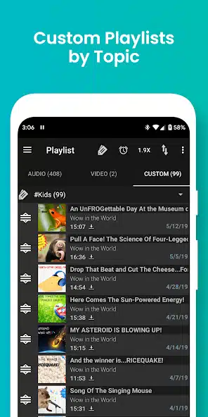 تحميل تطبيق Podcast Addict: Podcast Player مهكر Apk للاندرويد والايفون 2025 اخر اصدار مجانا