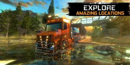 تحميل لعبة Truck Simulator USA Revolution مهكرة Apk للاندرويد والايفون 2025 اخر اصدار مجانا