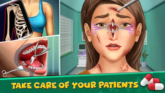 تحميل لعبة محاكي الطبيب Surgeon Doctor Simulator Apk 2025 للاندرويد والايفون مجانا