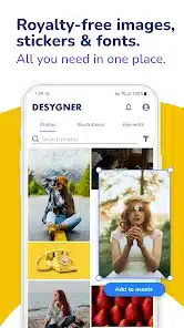 تحميل تطبيق Desygner Apk مهكر صانع تصميم جرافيك للاندرويد والايفون 2025 اخر اصدار مجانا