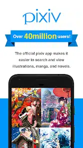 تحميل تطبيق Pixiv App للاندرويد والايفون 2025 اخر اصدار مجانا