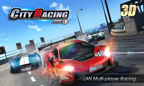 تحميل لعبة City Racing 3D مهكرة Apk للاندرويد والايفون 2025 اخر اصدار مجانا