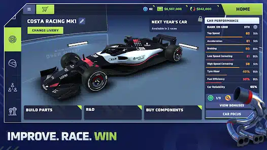 تحميل لعبة Motorsport Manager 4 Racing مهكرة Apk للاندرويد والايفون 2025 اخر اصدار مجانا