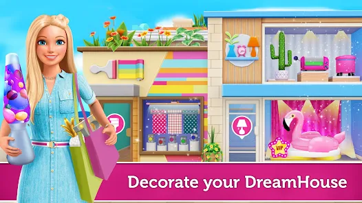 تحميل لعبة باربي دريم هاوس Barbie Dreamhouse Adventures مهكرة Apk للاندرويد والايفون 2025 اخر اصدار مجانا