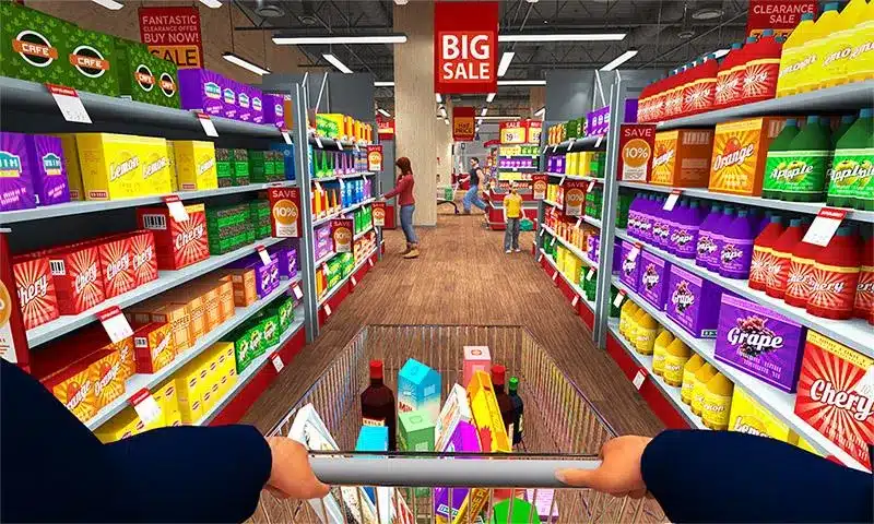 تحميل لعبة Supermarket Simulator مهكرة Apk للاندرويد والايفون 2025 اخر اصدار مجانا