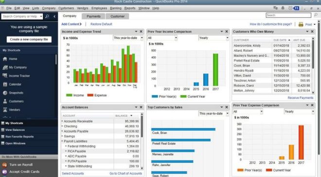 تحميل برنامج محاسبة كويك بوكس 2025 QuickBooks للكمبيوتر مجانا