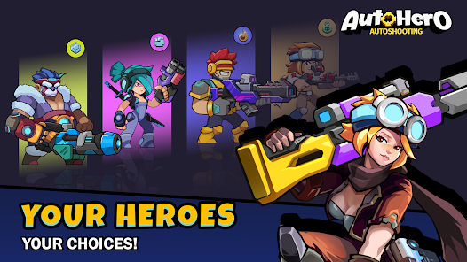 تحميل لعبة Auto Hero مهكرة Apk للاندرويد والايفون 2025 اخر اصدار مجانا