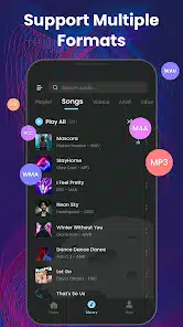 تحميل تطبيق Music Player مهكر Apk للاندرويد والايفون 2025 اخر اصدار مجانا