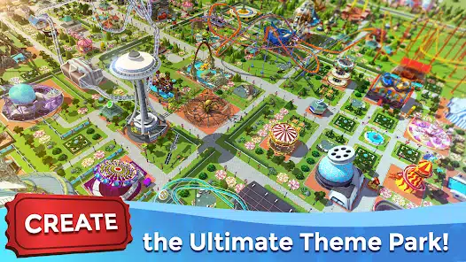 تحميل لعبة RollerCoaster Tycoon Touch للاندرويد والايفون 2025 اخر اصدار مجانا