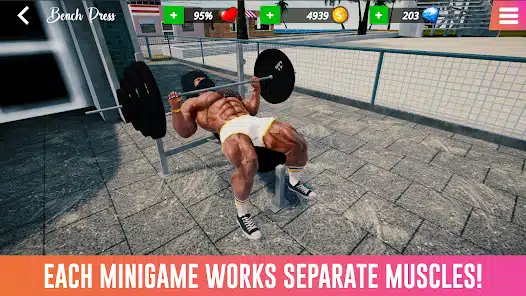 تحميل لعبة Iron Muscle IV : GYM simulator للاندرويد والايفون 2025 اخر اصدار مجانا