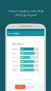 تحميل تطبيق تدريب Lumosity العقلي للاندرويد والايفون 2025 اخر اصدار مجانا