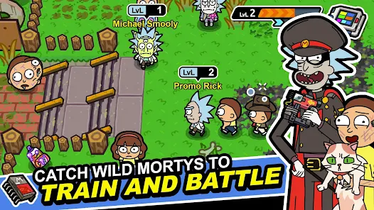 تحميل لعبة Pocket Mortys مهكرة Apk للاندرويد والايفون 2025 اخر اصدار مجانا