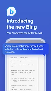 تحميل تطبيق بينج شات Bing Chat with AI & GPT-4 مهكر للاندرويد والايفون اخر اصدار مجانا