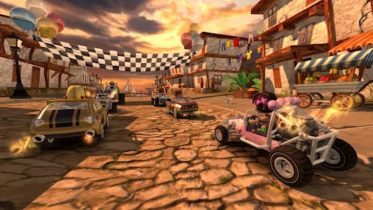 تحميل لعبة Beach Buggy Racing مهكرة Apk للاندرويد والايفون 2025 اخر اصدار مجانا