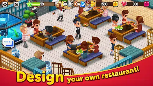 تحميل لعبة Food Street – Restaurant Game للاندرويد والايفون 2025 اخر اصدار مجانا