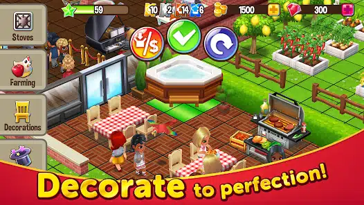 تحميل لعبة Food Street – Restaurant Game للاندرويد والايفون 2025 اخر اصدار مجانا