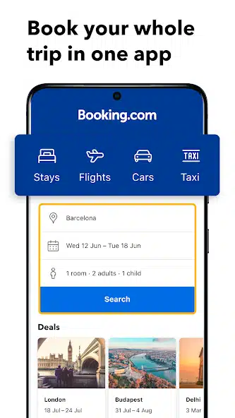 تحميل تطبيق بوكينج Booking.com Apk لحجز الفنادق للاندرويد والايفون 2025 اخر اصدار مجانا