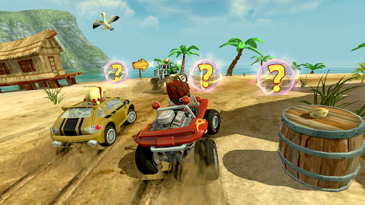 تحميل لعبة Beach Buggy Racing مهكرة Apk للاندرويد والايفون 2025 اخر اصدار مجانا