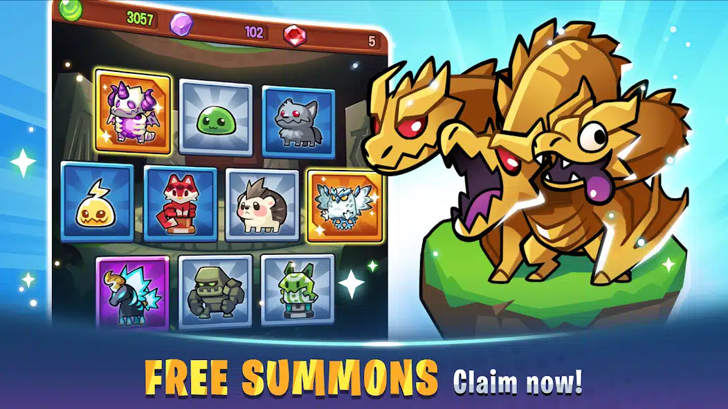 تحميل لعبة Summoners Greed MOD APK للاندرويد والايفون 2025 اخر اصدار مجانا