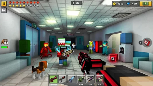 تحميل لعبة بكسل قن Pixel gun 3d APK + OBB مهكرة للاندرويد والايفون 2025 اخر اصدار مجانا